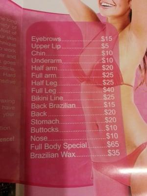 Female prices