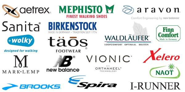 Our Current Brands Offered at Foot Solutions - Orange Park