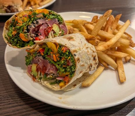 Sesame Tuna Wrap