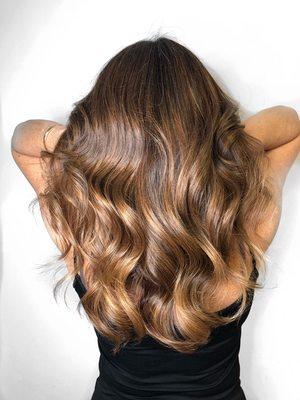 "Bronde" Blonde and Brunette Babylight-Balayage Combo