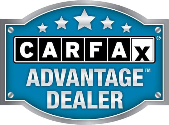 Every car we sell comes with a free carfax report!