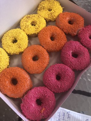 Sprinkle donuts