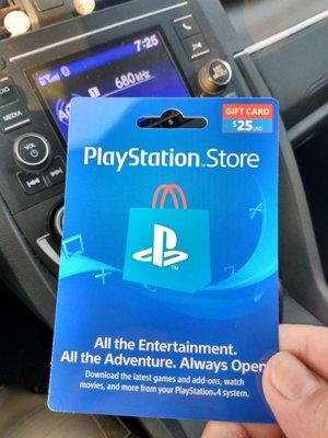 Gift Card for my Son