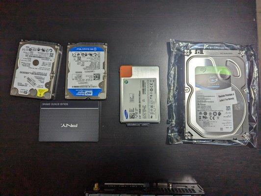 Hard Drives replacements