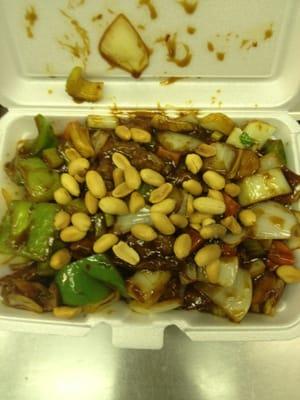 Kung pao beef