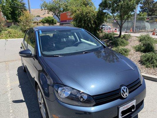 New windshield, 2012 VW Golf