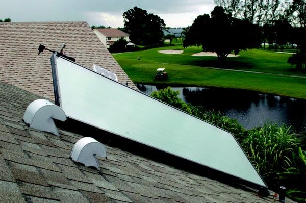 Solar Hot Water Systems save you money and you have hot water when the power is out.