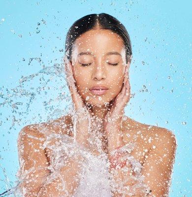 We offer many hydrating treatments such as DiamondGlow, Oxygen Treatments and AquaGold!