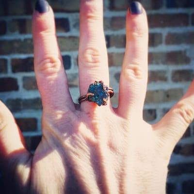 Ring from artist Amy Boyer!