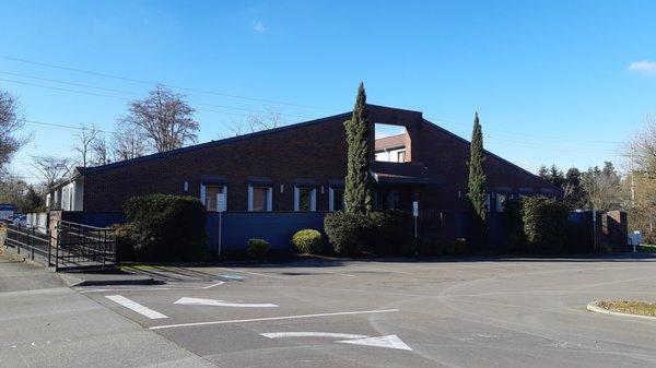 View from the parking lot of the Tualatin Park Plaza Building - just minutes from the WES station and I5.