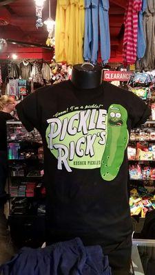 Pickle Rick's kosher dill.