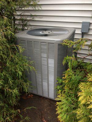 Air Conditioning unit installed in Shelton, CT