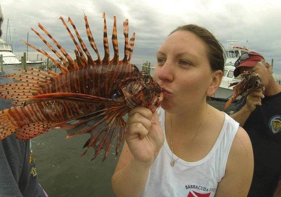 Lionfish love