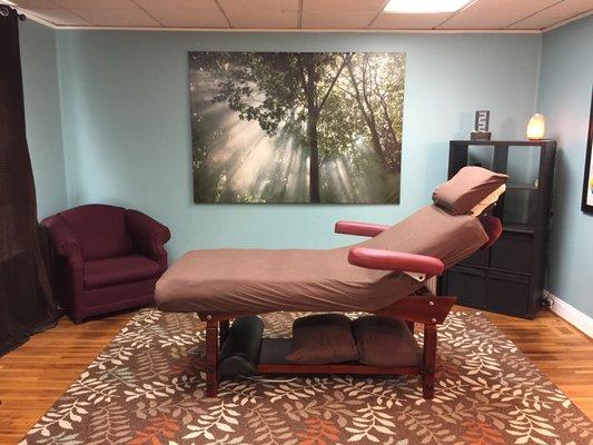 Our super adjustable tables, and foot heaters have many of my patients saying they have never been so comfortable.