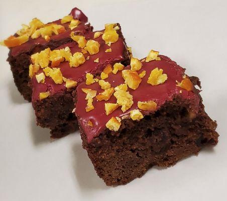 Sangria Boozy Brownies