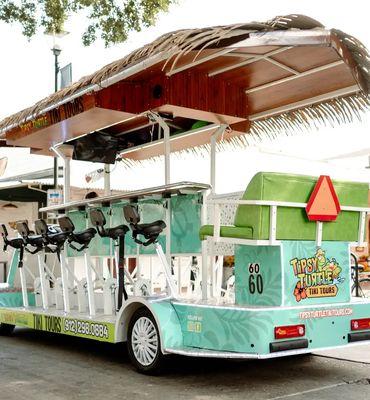 Tipsy Turtle Tiki Tours - Pedal Tours