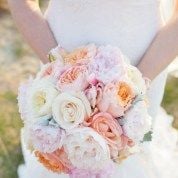 Amazing soft bridal bouquet