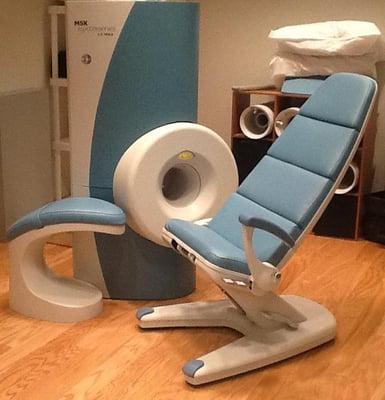 Upright Extremity MRI scanner, installed January 2013.