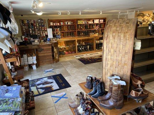 Western apparel store