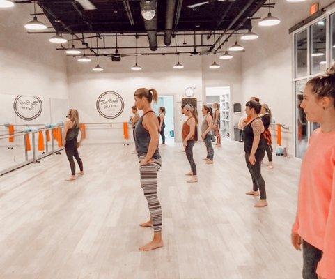 Ever tried Barre? Its a full body workout, low impact, light weights and guaranteed to strengthen and sculpt your body!