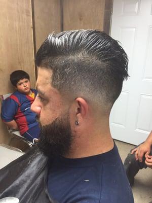 Work with all types of hairs , and various hairstyles . Whether you want a skin fade , combover ,Mohawk , taper