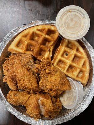 Chicken and Buttermilk Waffle