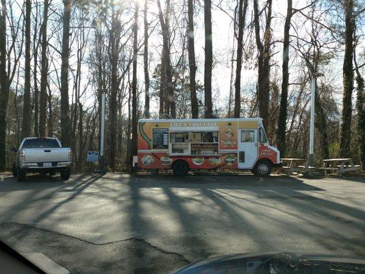 Authentic Latin cuisine, as stated on the truck. Hit the spot for lunch today!