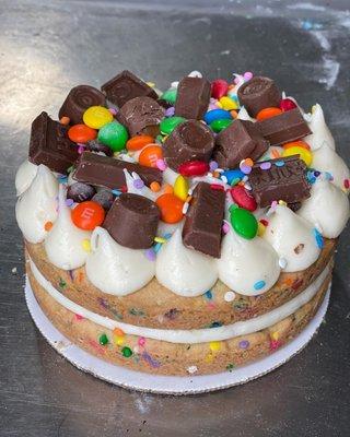 Candy Topper Cookie Cake