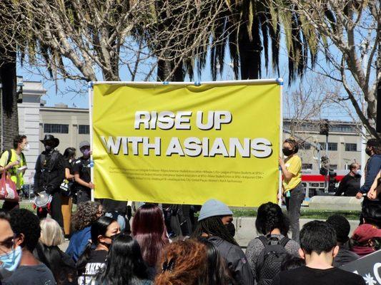 Rise Up with Asians Rally 2021