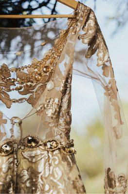 champagne wedding gown - now circulating all over Pinterest