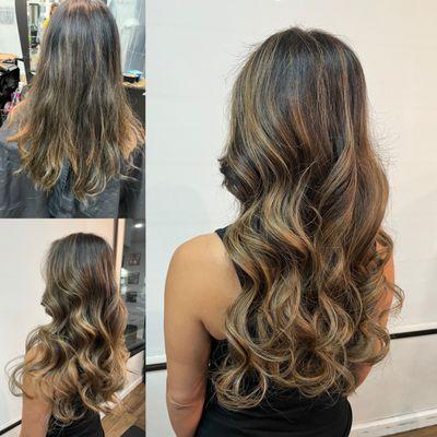 A Beautiful Balayage transformation.