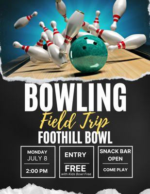 Field Trippin'- foothill bowl in Auburn!