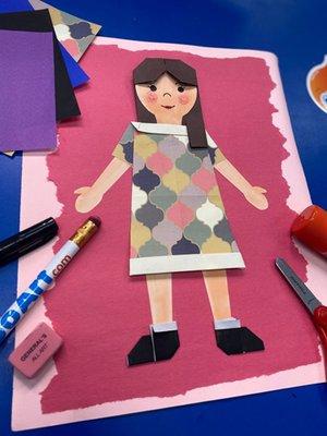 Make a self-portrait with Origami in our Paper Craft Camp this summer! $50 off in-person camps when you sign up before May 1st 2021!