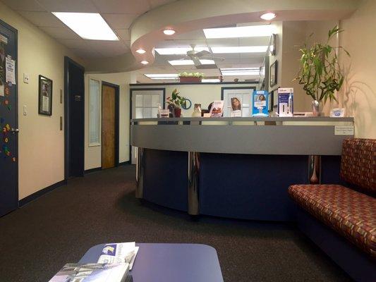 The interior of Dentist Dr. Weston's office. You can't hear it but The Cure was playing which is pretty great.