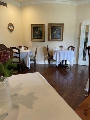 One of the dining rooms