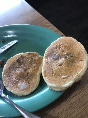 blueberry silver dollar pancakes and amazing home fries