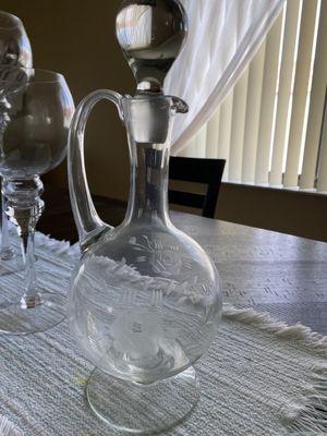 Vintage decanter.