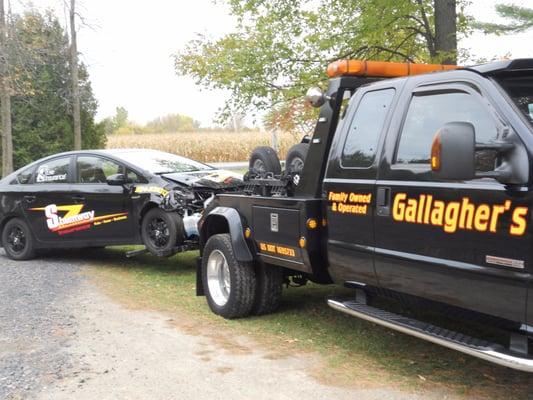 gallagherstowservice.com -  Gallagher's Towing and Roadside Service -  (518) 561-1089