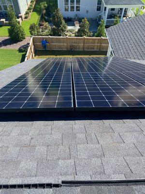 The Freedom flag has officially been planted in North Carolina. Check out our first solar install!