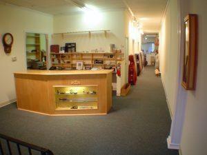 we re-did entire store customer front, storage, stuff rooms , repair facilities