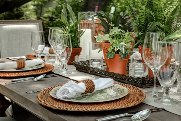 Tablescape design at my venue, Stagecoach Inn in Goshen, NY.