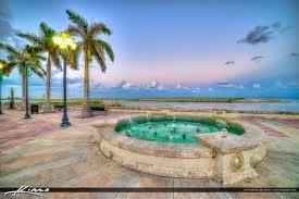 Fountain in downtown Ft. Pierce