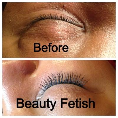 Semi-permanent eyelash extensions! Beauty Fetish *_*