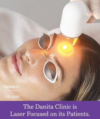 The ADVATx is a state of the art 2-in-1 laser, safe for all skin types, minimal discomfort, no social downtime, & correct color & texture