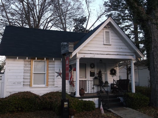 Real estate office before facelift