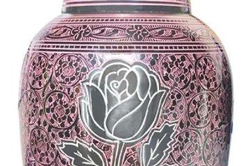 Eternal Rose Metal Urn