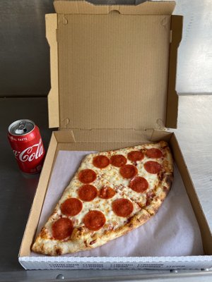 2 pepperoni and a soda special