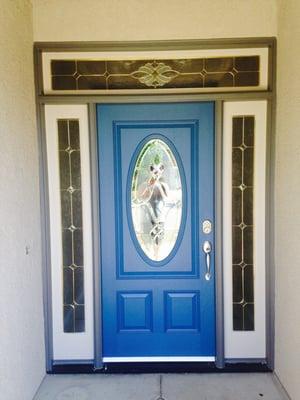 Blue is the new red!!!
 www.reddingpaintsmith.com