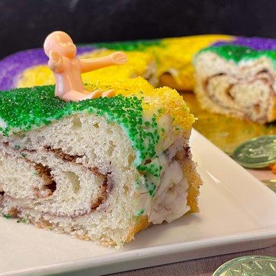 Traditional Cinnamon King Cake