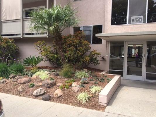 The front of our building at 150 Haas Avenue in San Leandro.